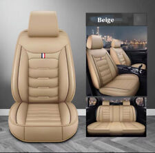 For Chevrolet Car Seat Covers Full Set Front Back Auto Cushion Pu Leather Pads