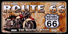Route 66 Mother Road Metal Tin License Plate Frame Tag Sign For Car And Truck