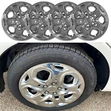 For 2010-2012 Ford Fusion Se 17 Bolt-on Chrome Wheel Covers Hubcap 4pc Set