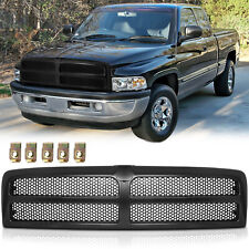 Black Grill For 1994-2001 Dodge Ram 1500 2500 3500 Pickup Truck Honeycomb Grille