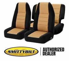 Smittybilt Blktan Custom Neoprene Seat Covers 1991-1995 For Jeep Wrangler