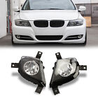 Front Bumper Replace Clear Fog Lights Lamps Pair For Bmw E90 E91 328i 335i 09-11