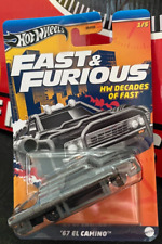 Hot Wheels Fast Furious 1967 Chevy El Camino 2014 1970 Dodge Charger 2016