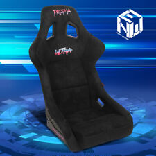 Nrg Innovations Frp-302bk-ultra Alcantara Bucket Racing Seat Large Prisma Black