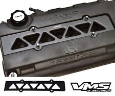Vms Racing Valve Cover Spark Plug Wire Insert Black 92-01 Honda Prelude H22 Vtec