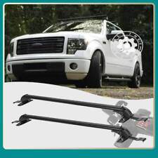 For Ford F150 Xl Xlt Lariat Cross Bar Luggage Carrier W Lock Top Roof Rack Ab