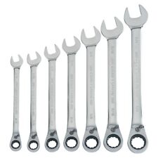 Craftsman Cmmt87024 7-piece Sae Reversible Ratcheting Wrench Set New