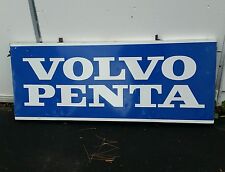 Vintage Advertising Volvo Penta Sign Boat Car Display Gas Pump