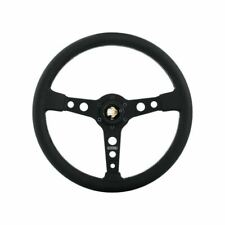 Momo Prototipo 370 Black Steering Wheel 370mm14.6 Momo Hub For Porsche