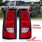 For 2003-2006 Chevy Silverado 1500 2500 3500 Hd Red Tail Lights Brake Lamps Pair