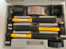 7 Piece Auto Body Repair Kit - Carbon Steel Hammer And Dolly Tools