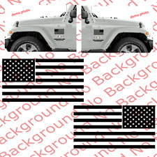 Patriotic American Usa Flag Vinyl Decal Sticker Car Truck Window Fender Us020