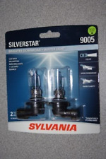 Sylvania Silverstar 9005 Pair Set High Performance Headlight 2 Bulbs New