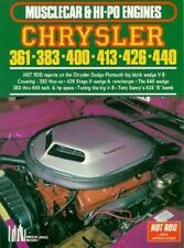 Chrysler 361 383 400 413 426 440 Musclecar Hi-po Engines Mopar Dodge Book