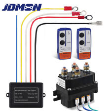 Winch Solenoid Relay Switch Wireless Fit For Atv Winch Contactor Remote Control