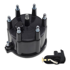 Black Distributor Cap And Rotor Kits Fit 1984-1997 Ford Mercury Jeep 3.0 4.0 4.9