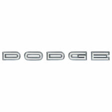 1968 Dodge Coronet Dodge Tail Panel Emblem 5 Piece Letter Set Mopar Licensed