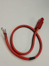 Winch Quick Dis-connect Tow Haul Dump Cable Wire 4ft Red 2ga High Amp