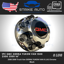 1pc Gmc 8 Lug Center Hub Caps For 16 Wheels Sierra Yukon Van 1500 2500 3500 New