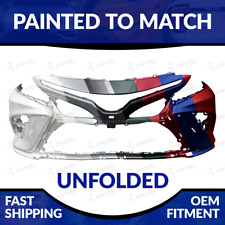 New Painted 2021-2023 Toyota Camry Xse Non Trd Front Bumper W Sensor Holes