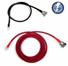 Battery Relocation Kit 4 Awg Hd Welding Cable Top Post 12 Ft Red 3 Ft Black
