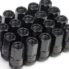 20x Open-end Black M12x1.5 25mmod 45mm Luglock Nutkey For Conical Seat Wheel