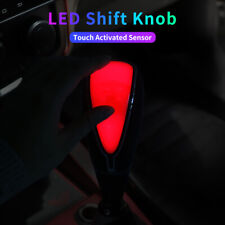 Universal Car Auto Gear Shift Knob Led Light Red Color Touch Activated Sensor