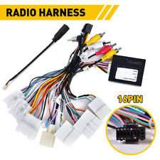 Car Stereo Radio Power Harness Cable Wire Adapter Support Jbl Amp For Toyota Us