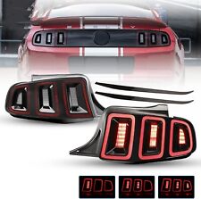 Led For 2010-14 Ford Mustang Tail Lights Sequential Rear Brake Lamps Replacement