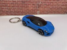 Keychain For Lotus Emira Blue Sports Car Auto Keys Rings Fob Lanyard Keychains