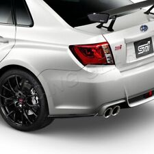 Fit 2011-2014 Subaru Impreza Wrx Sti Style Rear Bumper Aero Side Aprons Lip 2pcs
