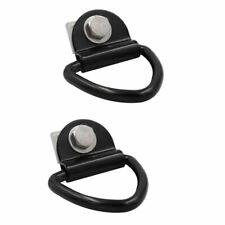 2pcs For Frontier Titan Tie Down Cleat Utili Track Cargo Hold Down Hook D Ring