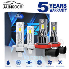 For Kia Sorento Ex Lx Sport Utility 3.5l 2011-2013 Led Headlight High Low Bulbs