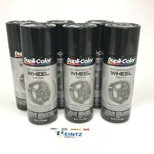 Duplicolor Hwp108-6 Pack High Performance Wheel Coating Gloss Black Color - 12oz