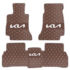 For Kia Custom All Models Car Liner Carpets All Weather Auto Pads Car Floor Mats