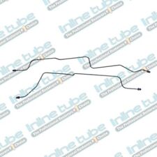 1998-05 Ford Ranger Rear Drum Axle Differential Brake Lines Kit Oe Steel