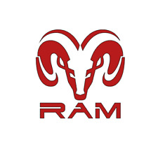 Permanent Vinyl Decal Sticker- Ram Truck Logo For Dodge Dakota Durango Aries Car