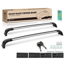 Black Aluminum Alloy Roof Rack Cross Bar For Land Rover Lr3 2005-2009 Lr4 10-16