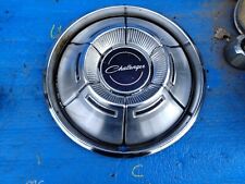 One Vintage 1970 1971 1973 Dodge Challenger Hubcap Wheel Cover Used. 354 C