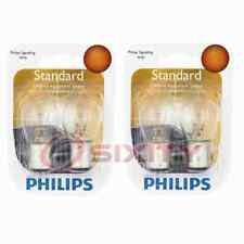 2 Pc Philips Front Turn Signal Light Bulbs For Mazda 323 626 808 929 B1600 Pw