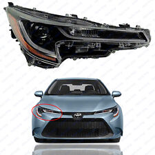 For 2020 2021 Toyota Corolla L Le Headlight Assembly Led Drl Passenger Right