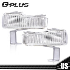 Fit For 1980-1990 Chevrolet Caprice Clear Bumper Turn Signal Light Leftright