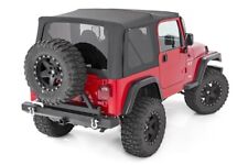 Rough Country Replacement Black Soft Top For 97-06 Jeep Tj Half - Rc85350.35