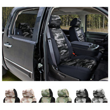 Coverking Traditional Military Camo Custom Seat Covers For Chevy Silverado
