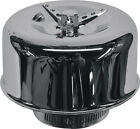 2 Barrel Air Cleaner Chrome Smooth Sides 2-58 Neck Stromberg 97 Holley 94 Ford