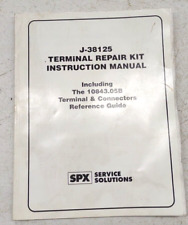 Kent Moore Km Gm J-38125 Spx Terminal Repair Kit Instruction Manual Sku97t