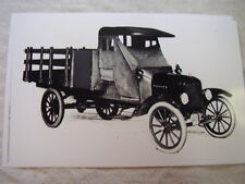 1918 Ford Model T Stake Body Neat Cab Cover Option 11 X 17 Photo Picture