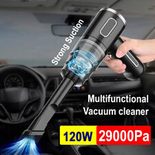 120w Handheld Wireless Car Vacuum Cleaner Powerful Suction For Home Car