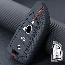 Silicone 4 Button Car Key Cover Case Holder For Bmw 2 3 5 6 7 X1 X2 X3 X5 X6