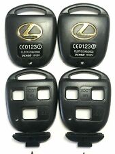 2 Remote Key Fob Shell Pad Case For 2001 2002 2003 2004 2005 Lexus Is300